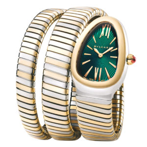 Фото 63 - Bvlgari Serpenti Tubogas 35mm Green Yellow
