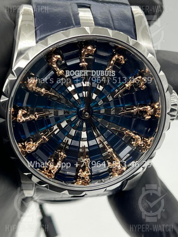 Товар Roger Dubuis Excalibur 45mm Knights Of The Round Table IV Blue Фото 2 - Roger Dubuis Excalibur 45mm Knights Of The Round Table IV Blue
