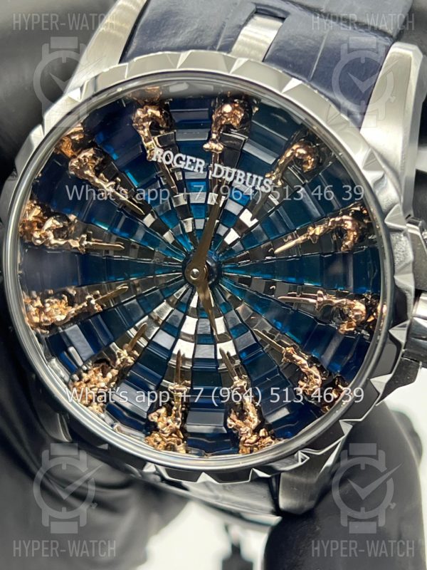 Товар Roger Dubuis Excalibur 45mm Knights Of The Round Table IV Blue Фото 4 - Roger Dubuis Excalibur 45mm Knights Of The Round Table IV Blue