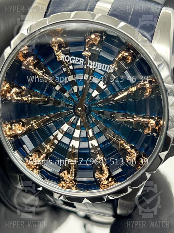 Товар Roger Dubuis Excalibur 45mm Knights Of The Round Table IV Blue Фото 5 - Roger Dubuis Excalibur 45mm Knights Of The Round Table IV Blue