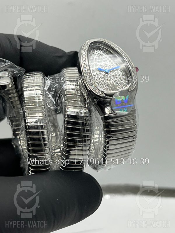 Фото 2 - Bvlgari Serpenti Tubogas 35mm Diamond