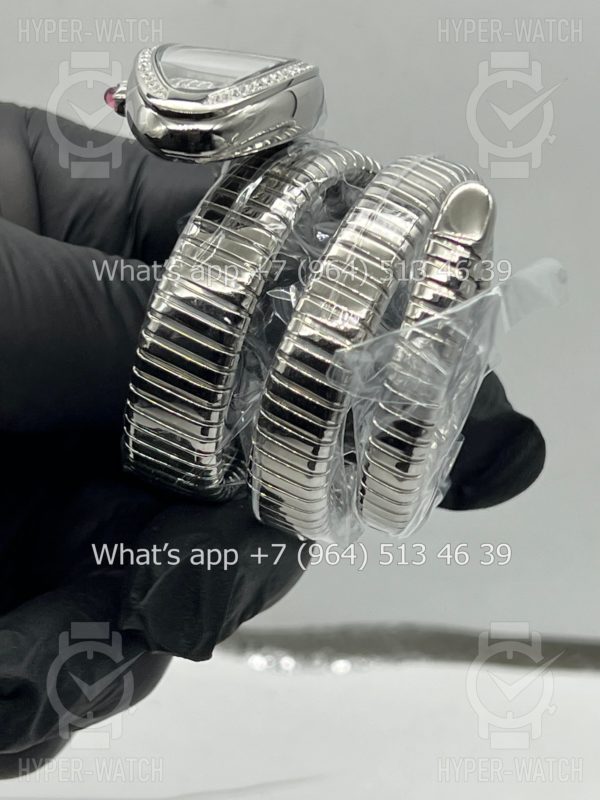 Фото 14 - Bvlgari Serpenti Tubogas 35mm Diamond