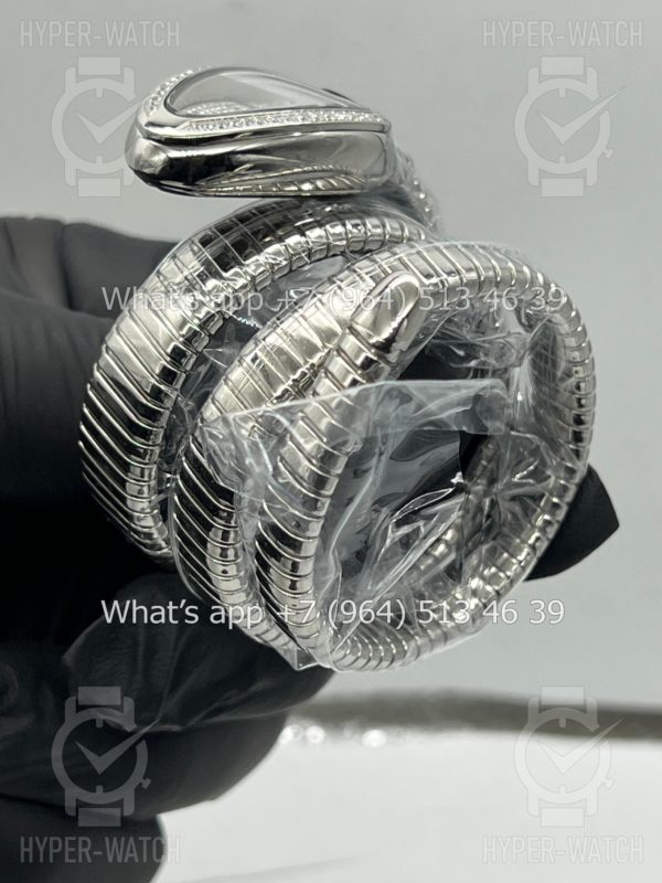 Фото 15 - Bvlgari Serpenti Tubogas 35mm Diamond