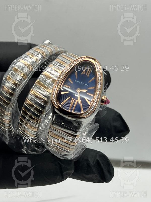 Товар Bvlgari Serpenti Tubogas 35mm Blue Rose Gold Фото 7 - Bvlgari Serpenti Tubogas 35mm Blue Rose Gold