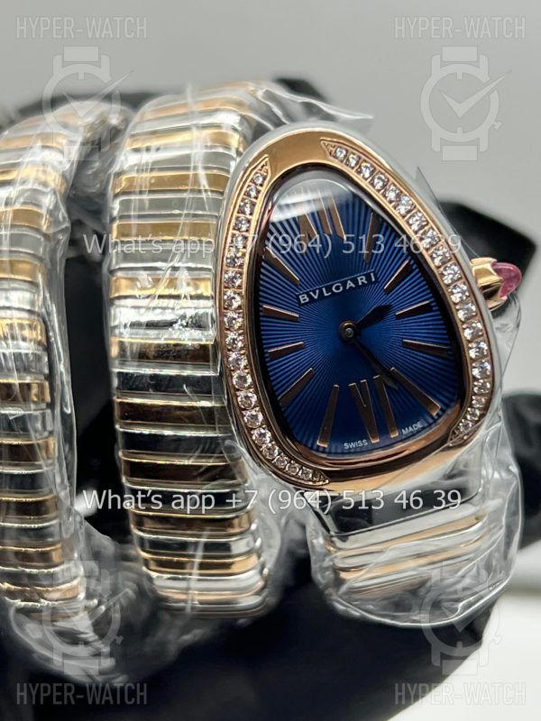 Товар Bvlgari Serpenti Tubogas 35mm Blue Rose Gold Фото 9 - Bvlgari Serpenti Tubogas 35mm Blue Rose Gold