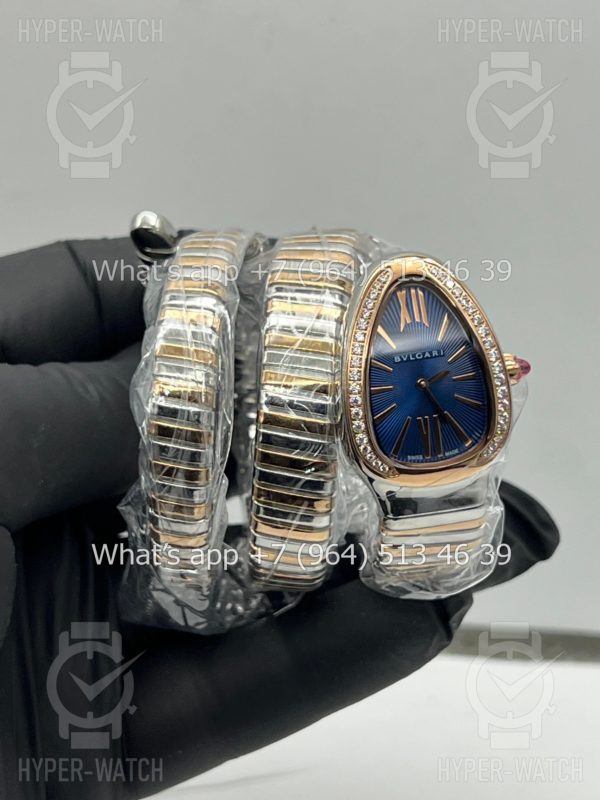 Товар Bvlgari Serpenti Tubogas 35mm Blue Rose Gold Фото 10 - Bvlgari Serpenti Tubogas 35mm Blue Rose Gold