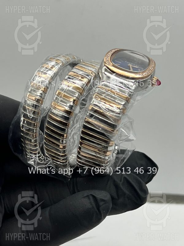 Товар Bvlgari Serpenti Tubogas 35mm Blue Rose Gold Фото 12 - Bvlgari Serpenti Tubogas 35mm Blue Rose Gold