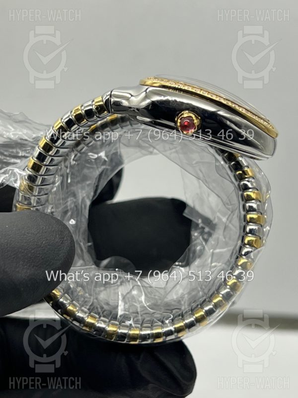 Фото 16 - Bvlgari Serpenti Tubogas 35mm Yellow Red
