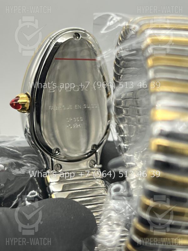 Фото 19 - Bvlgari Serpenti Tubogas 35mm Yellow Red