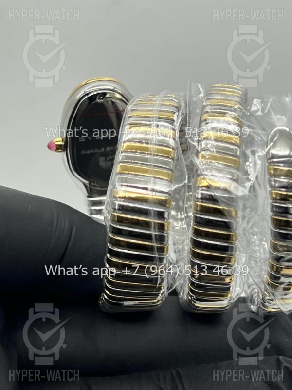 Фото 14 - Bvlgari Serpenti Tubogas 35mm Blue Yellow