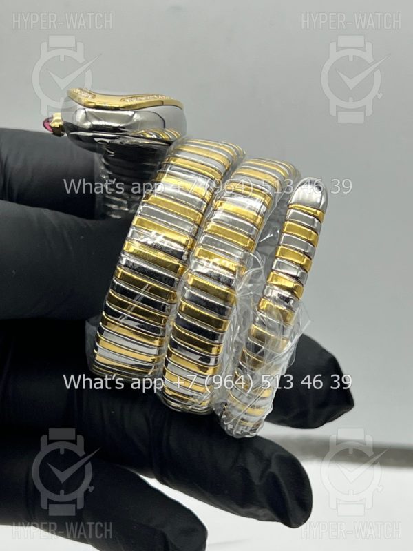 Фото 17 - Bvlgari Serpenti Tubogas 35mm Green