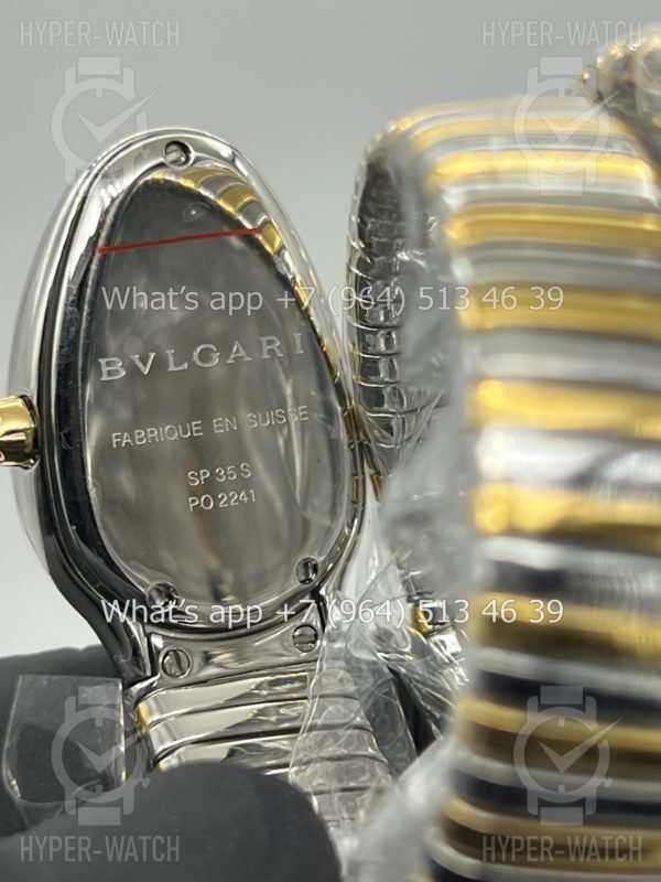 Фото 19 - Bvlgari Serpenti Tubogas 35mm Green