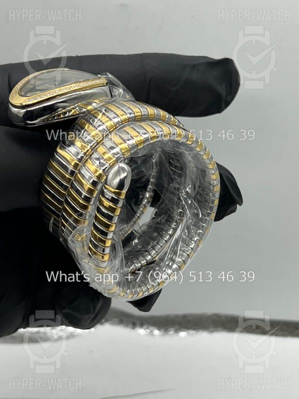 Фото 20 - Bvlgari Serpenti Tubogas 35mm Green