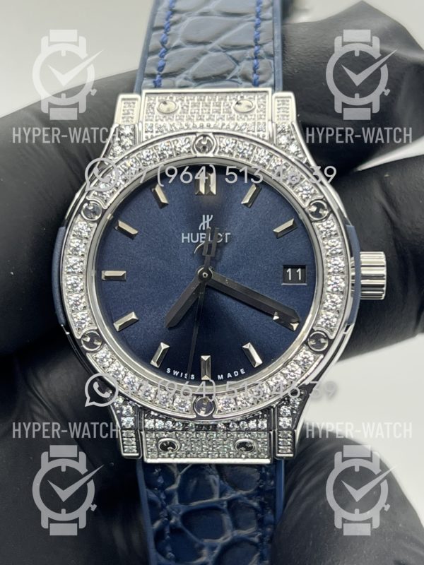 Товар Hublot Classic Fusion 33mm 581.NX.7170.RX Blue Фото 6 - Hublot Classic Fusion 33mm 581.NX.7170.RX Blue