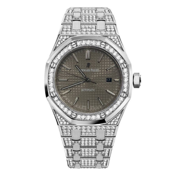 Товар Audemars Piguet Royal Oak 41mm Diamond Grey Фото 1 - Audemars Piguet Royal Oak 41mm Diamond Grey