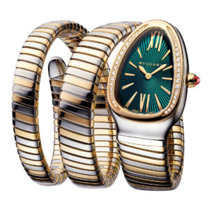 Фото 50 - Bvlgari Serpenti Tubogas 35mm Green