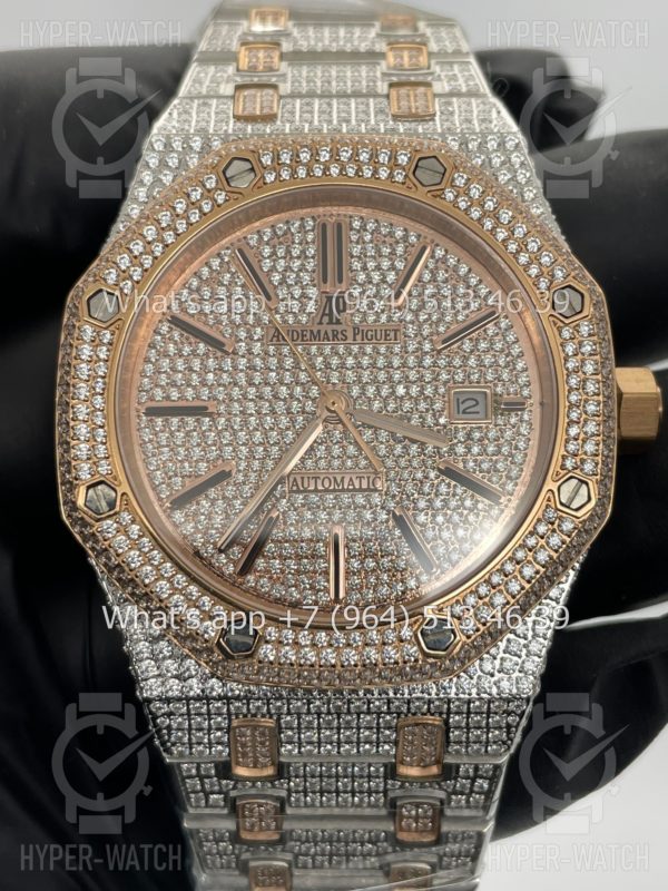 Товар Audemars Piguet Royal Oak 41mm Diamond Gold Фото 4 - Audemars Piguet Royal Oak 41mm Diamond Gold