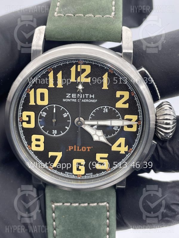 Товар Zenith Pilot Montre D'aeronef Type 20 45mm Art 4219 Фото 4 - Zenith Pilot Montre D'aeronef Type 20 45mm Art 4219