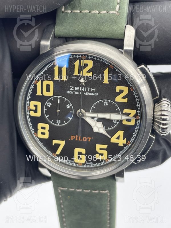 Товар Zenith Pilot Montre D'aeronef Type 20 45mm Art 4219 Фото 5 - Zenith Pilot Montre D'aeronef Type 20 45mm Art 4219
