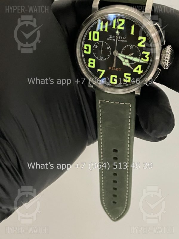Товар Zenith Pilot Montre D'aeronef Type 20 45mm Art 4219 Фото 11 - Zenith Pilot Montre D'aeronef Type 20 45mm Art 4219