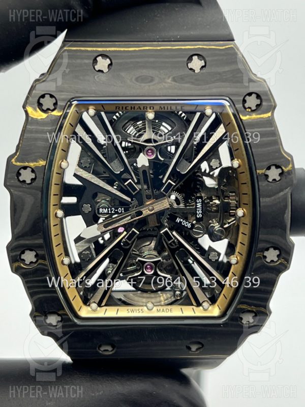 Товар Richard Mille RM 12-01 Tourbillon Black Фото 2 - Richard Mille RM 12-01 Tourbillon Black