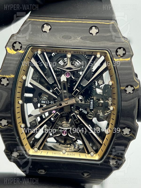 Товар Richard Mille RM 12-01 Tourbillon Black Фото 3 - Richard Mille RM 12-01 Tourbillon Black
