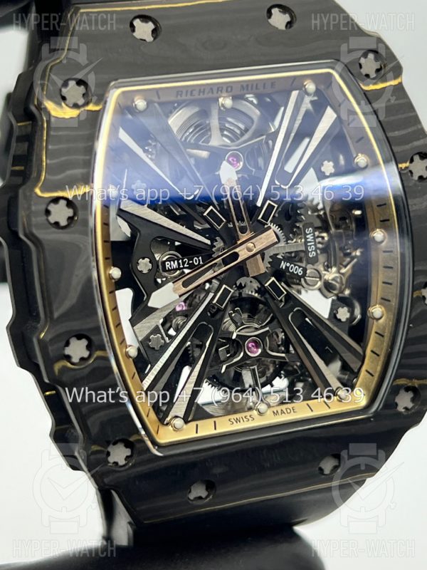 Товар Richard Mille RM 12-01 Tourbillon Black Фото 6 - Richard Mille RM 12-01 Tourbillon Black