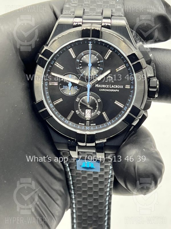 Товар Maurice Lacroix Aikon Chronograph 44mm AI1018-PVB01-337-1 Фото 7 - Maurice Lacroix Aikon Chronograph 44mm AI1018-PVB01-337-1