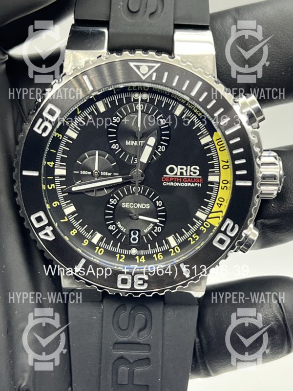 Товар Oris Aquis Depth Gauge Chronograph 45mm Art 4229 Фото 3 - Oris Aquis Depth Gauge Chronograph 45mm Art 4229