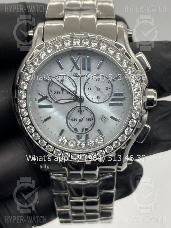 Товар Chopard Happy Sport Chronograph 42mm Art 4427 Фото 2 - Chopard Happy Sport Chronograph 42mm Art 4427