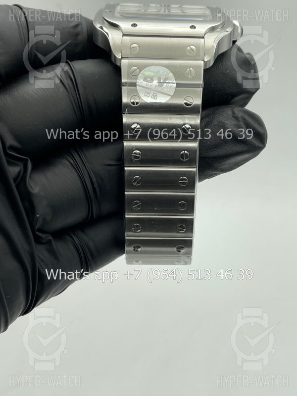 Фото 9 - Cartier Santos de Cartier 40mm WSSA0018 Steel
