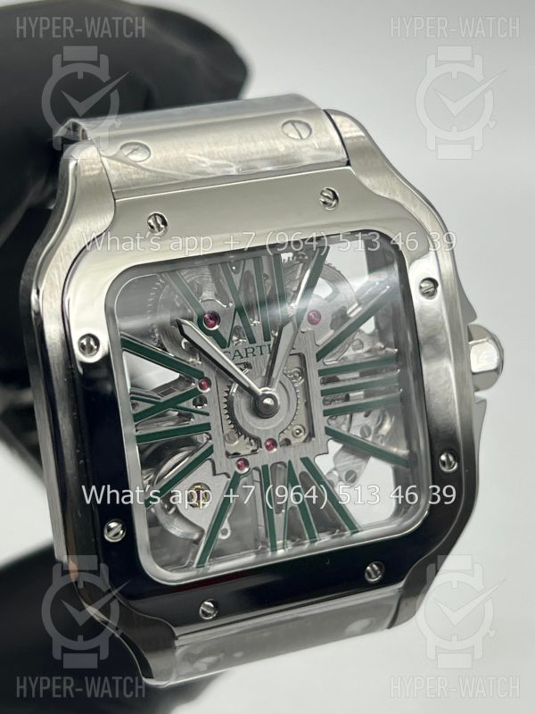Товар Cartier Santos de Cartier Skeleton 40mm WHSA0028 Фото 5 - Cartier Santos de Cartier Skeleton 40mm WHSA0028