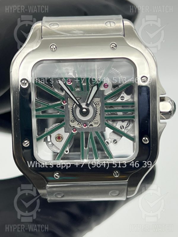 Товар Cartier Santos de Cartier Skeleton 40mm WHSA0028 Фото 11 - Cartier Santos de Cartier Skeleton 40mm WHSA0028