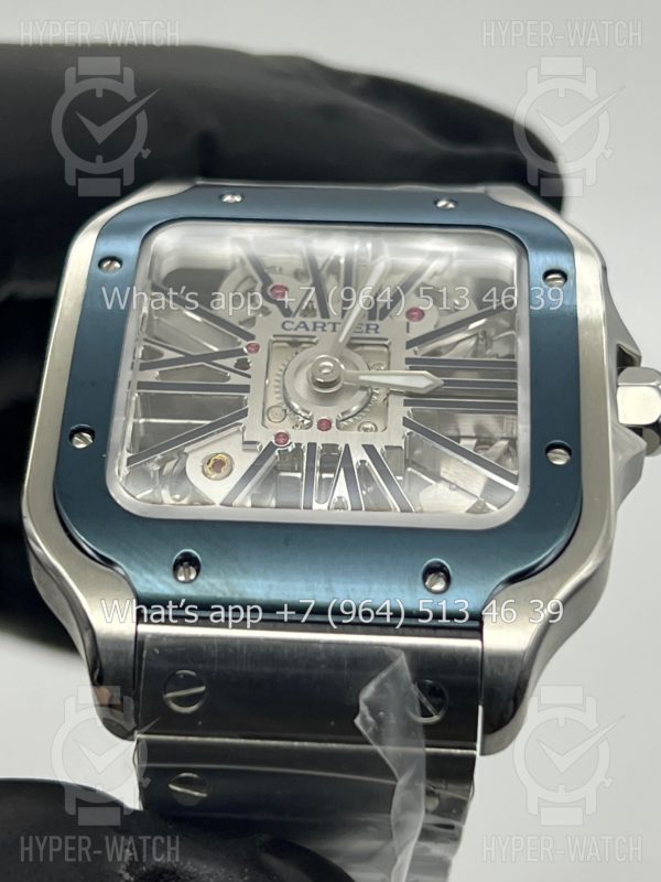 Товар Cartier Santos de Cartier Skeleton 40mm WHSA0026 Фото 2 - Cartier Santos de Cartier Skeleton 40mm WHSA0026