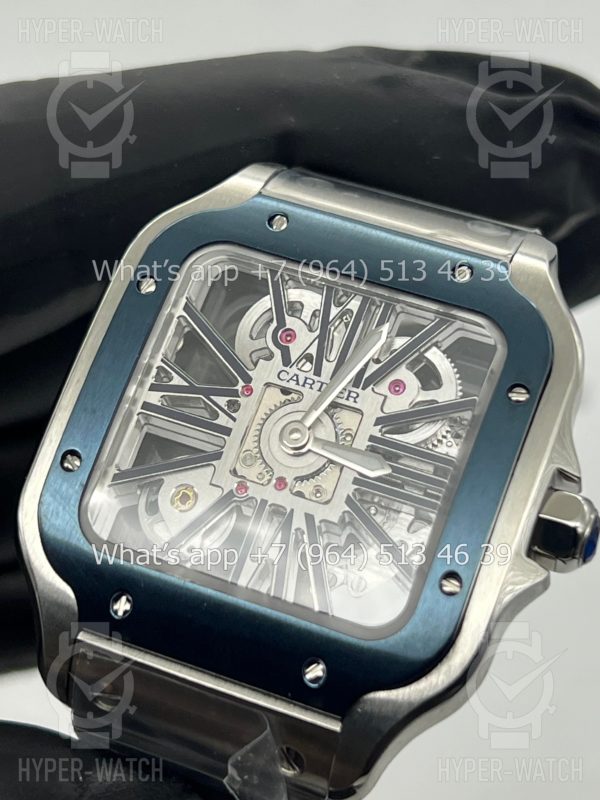 Товар Cartier Santos de Cartier Skeleton 40mm WHSA0026 Фото 4 - Cartier Santos de Cartier Skeleton 40mm WHSA0026