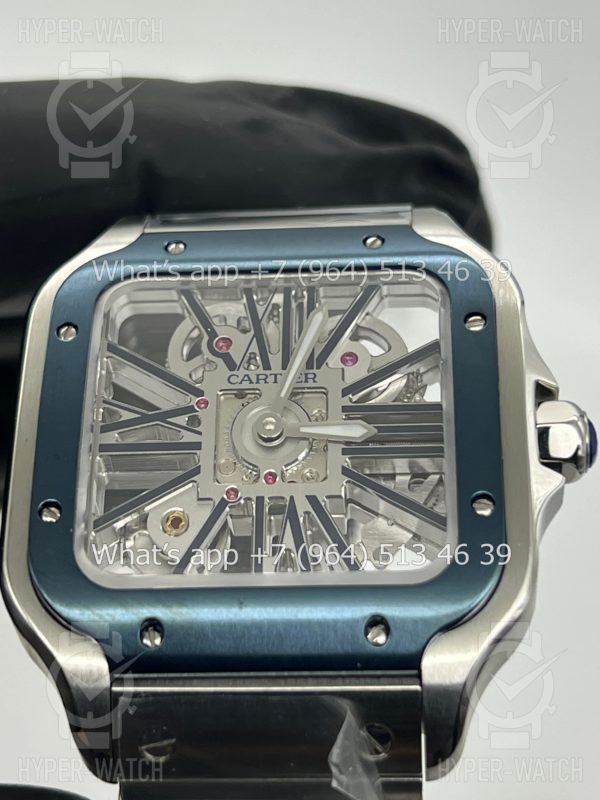 Товар Cartier Santos de Cartier Skeleton 40mm WHSA0026 Фото 9 - Cartier Santos de Cartier Skeleton 40mm WHSA0026