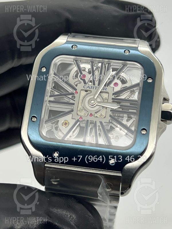 Товар Cartier Santos de Cartier Skeleton 40mm WHSA0026 Фото 11 - Cartier Santos de Cartier Skeleton 40mm WHSA0026