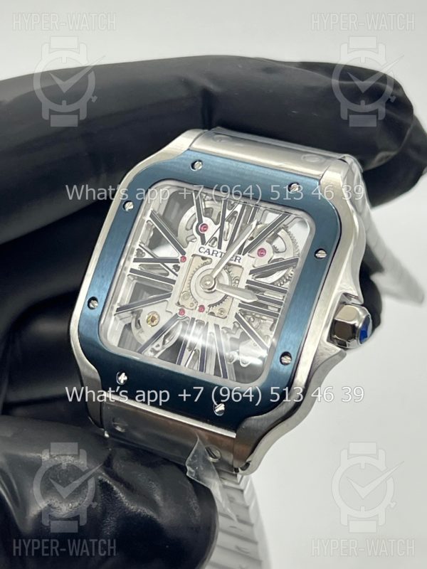 Товар Cartier Santos de Cartier Skeleton 40mm WHSA0026 Фото 12 - Cartier Santos de Cartier Skeleton 40mm WHSA0026