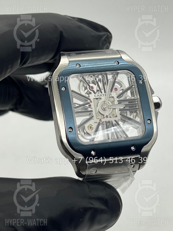 Товар Cartier Santos de Cartier Skeleton 40mm WHSA0026 Фото 13 - Cartier Santos de Cartier Skeleton 40mm WHSA0026