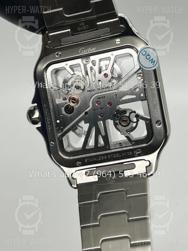 Товар Cartier Santos de Cartier Skeleton 40mm WHSA0026 Фото 20 - Cartier Santos de Cartier Skeleton 40mm WHSA0026