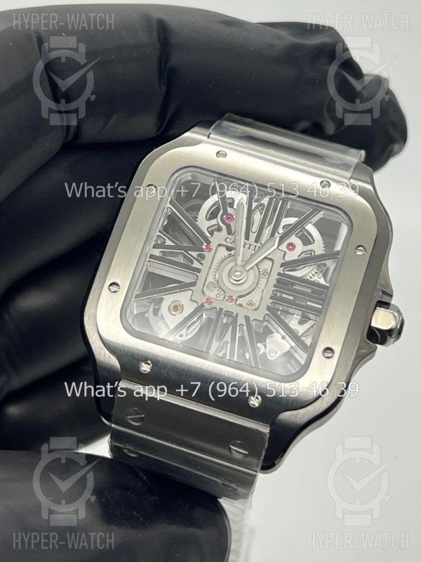 Фото 6 - Cartier Santos de Cartier Skeleton 40mm
