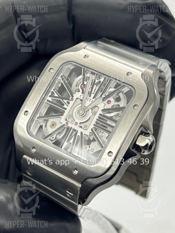 Фото 7 - Cartier Santos de Cartier Skeleton 40mm