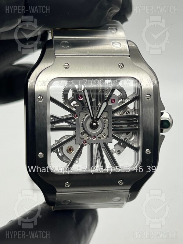 Фото 8 - Cartier Santos de Cartier Skeleton 40mm