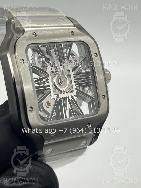 Фото 10 - Cartier Santos de Cartier Skeleton 40mm