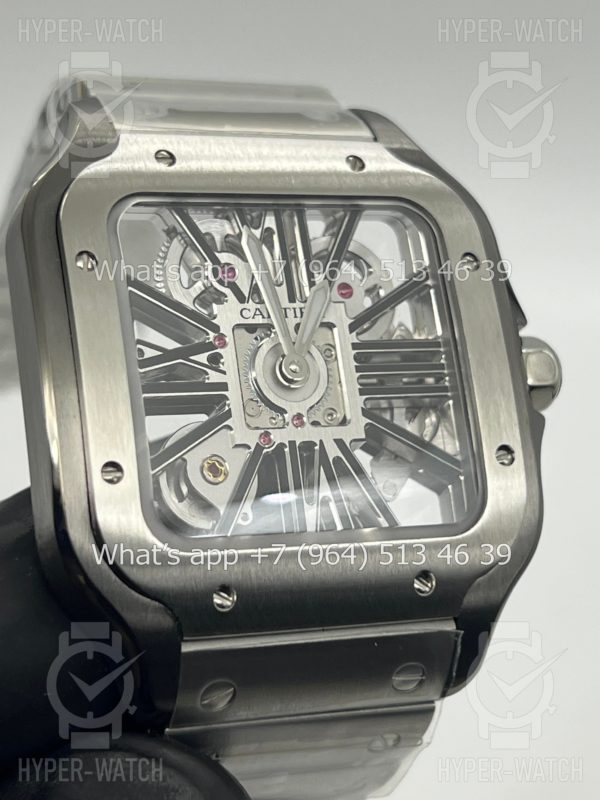 Фото 11 - Cartier Santos de Cartier Skeleton 40mm