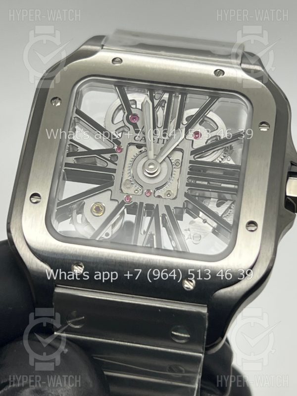 Фото 12 - Cartier Santos de Cartier Skeleton 40mm