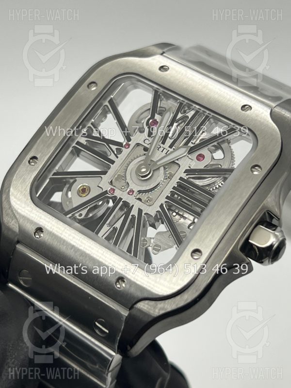 Фото 13 - Cartier Santos de Cartier Skeleton 40mm