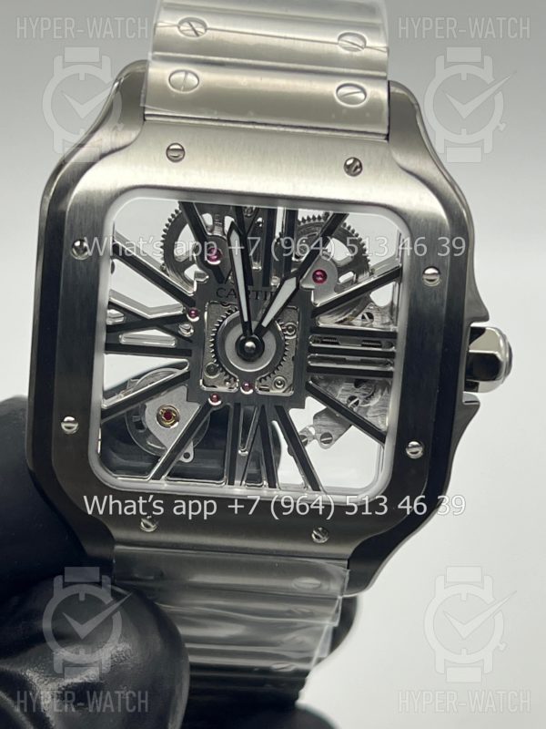 Фото 15 - Cartier Santos de Cartier Skeleton 40mm