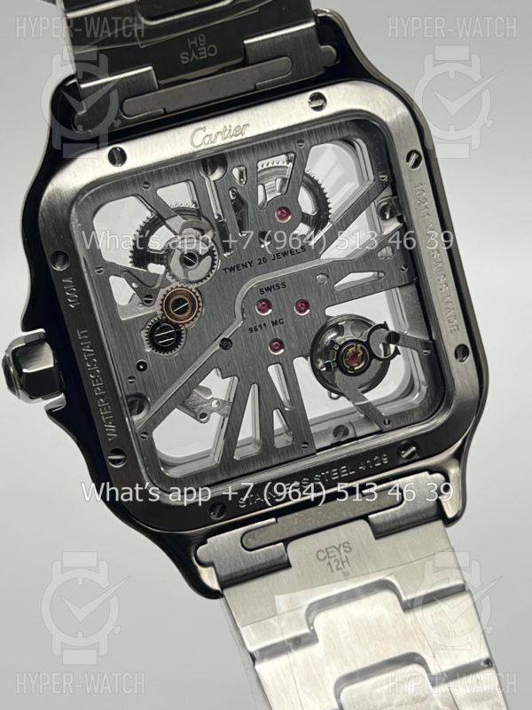 Фото 21 - Cartier Santos de Cartier Skeleton 40mm