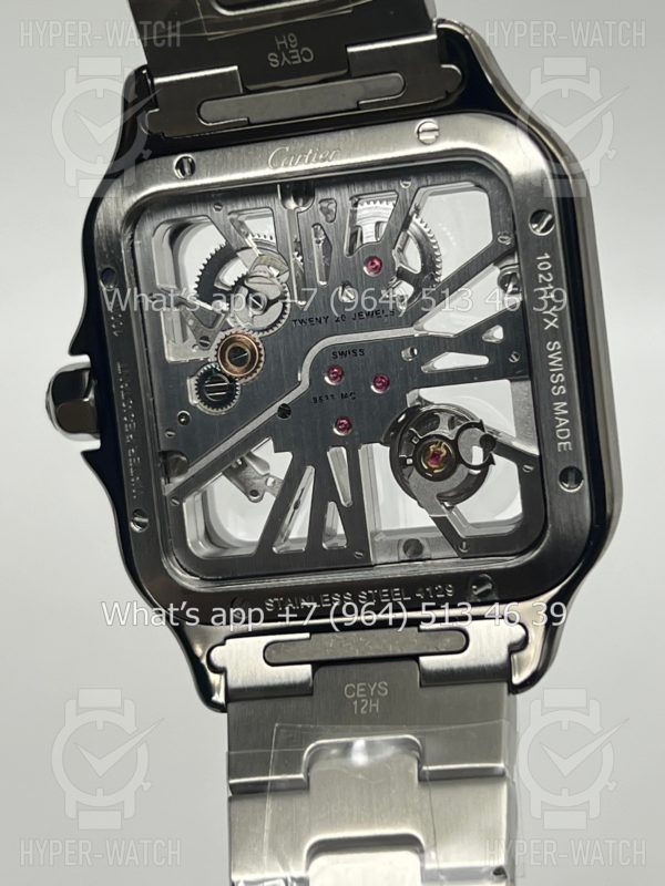 Фото 22 - Cartier Santos de Cartier Skeleton 40mm